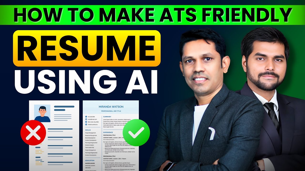 How to Create an ATS-Friendly Resume Using AI: Masterclass