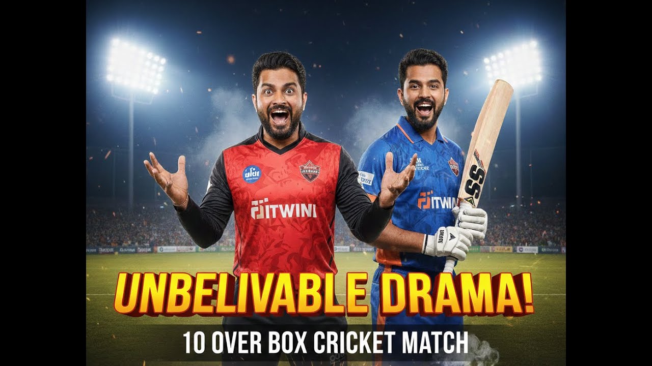 Full Entertainment! 😂 10 Over Match Mein Maza Aa Gaya!