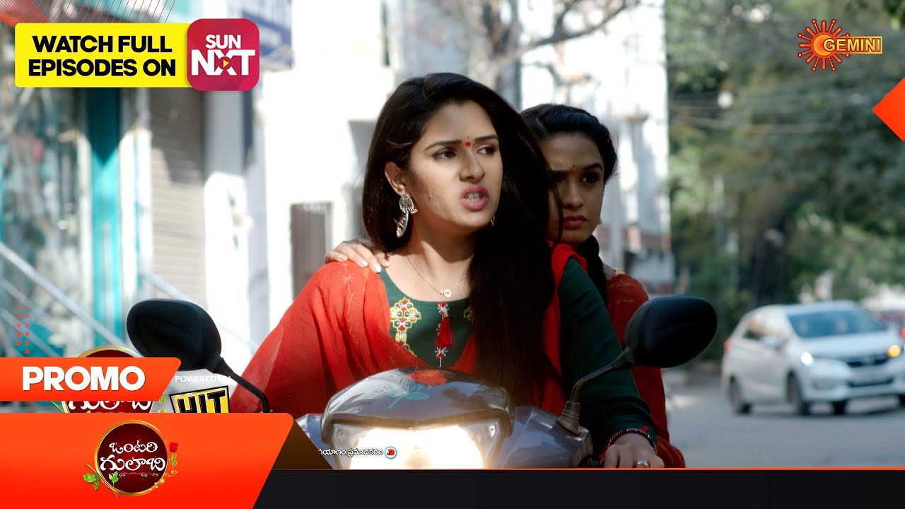 Vontari Gulabi - Promo | 11 March 2023  | Telugu Serial | Gemini TV