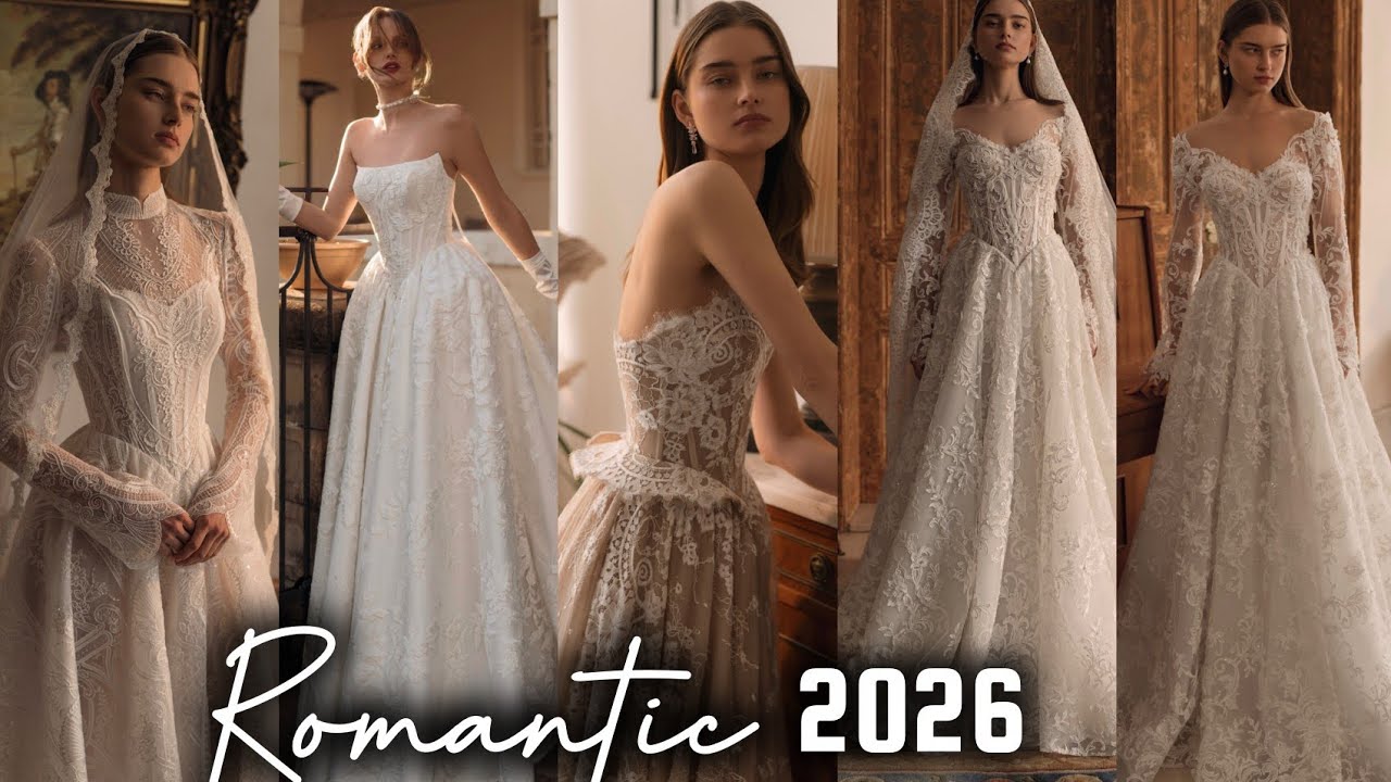 Classic Romantic Wedding Dresses That Are Elegant, Timeless and Breathtaking 