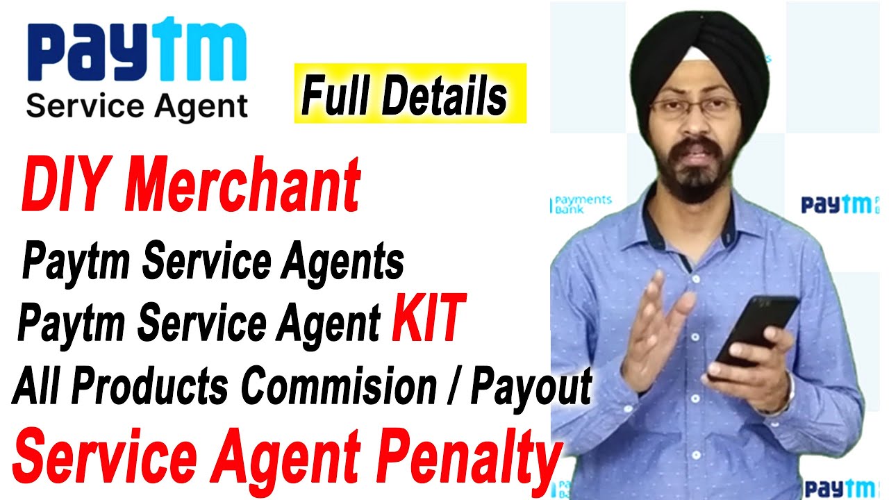 PAYTM SERVICE AGENT | Paytm DIY Merchant | PSA KIT | All Payout Commission | Penalty
