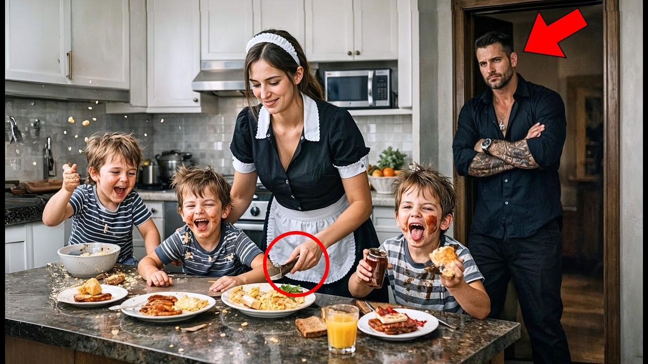 Todas Las Niñeras Huían De Los Trillizos Del Jefe — Luego Esta Madre Soltera Hizo Lo Inesperado