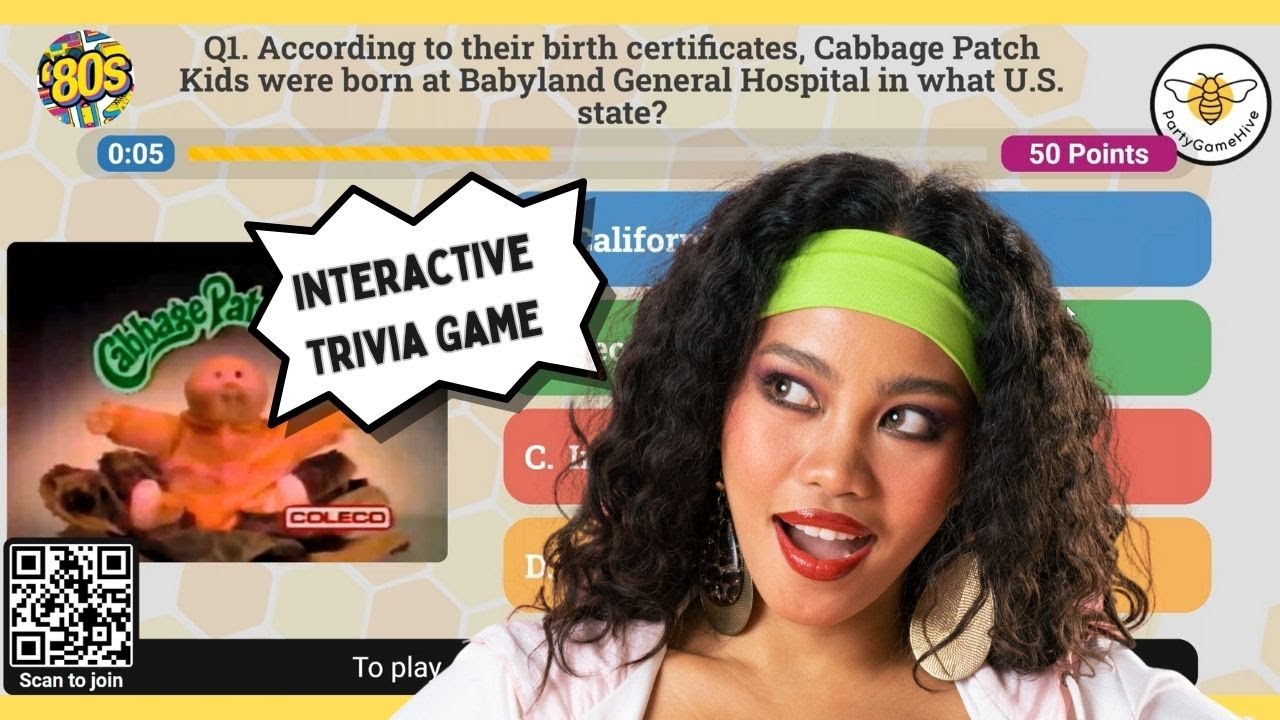 80's Trivia Explosion: Become the Ultimate 80's Master! 🏆💯🎉