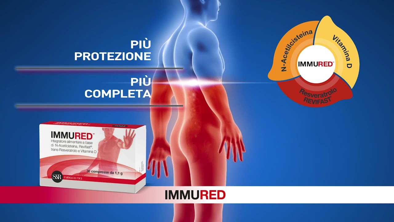 Spot Mediaset IMMURED S&R Farmaceutici