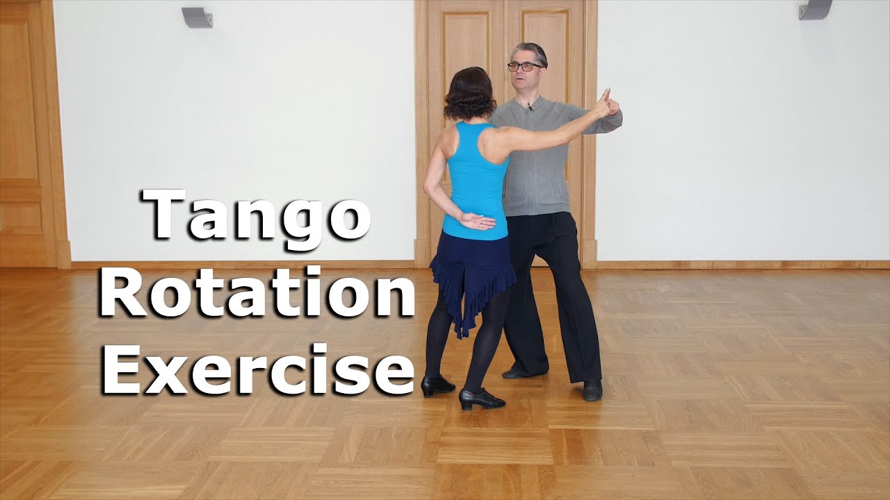 Tango Technique -  Rotation Exercise in Tango