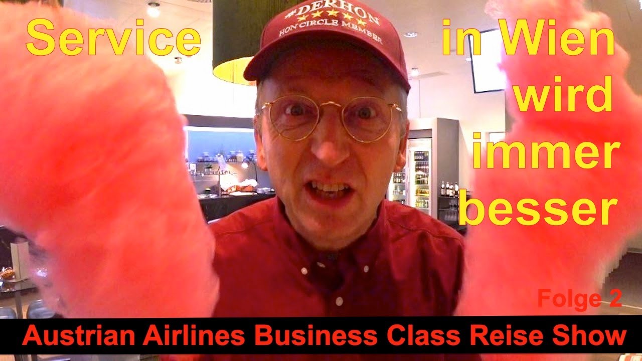 Austrian Airlines Business Class | Service in Wien wird immer besser | Der HON PrivateJet