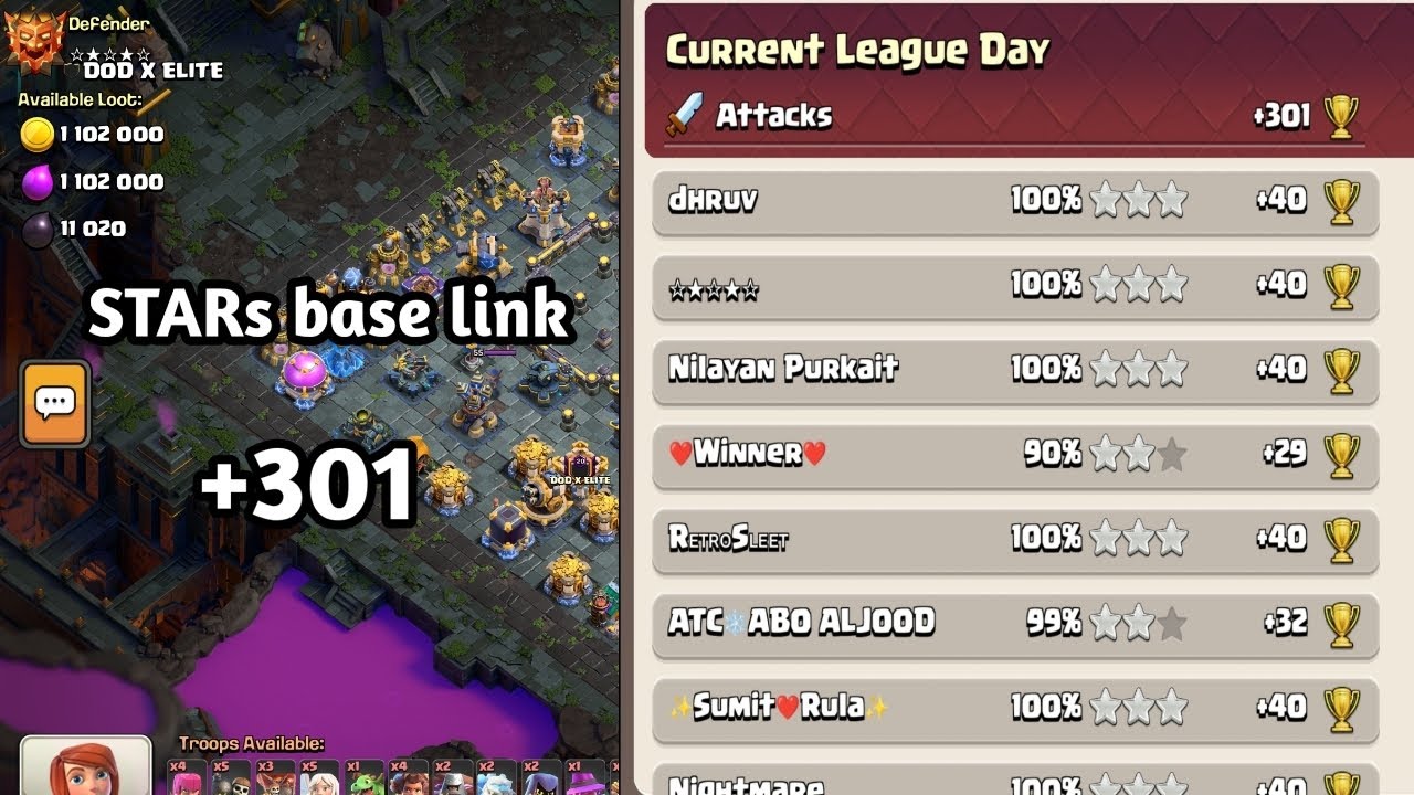 Legend league Attack Februari Season | RC Charge with rr spam +Base link 