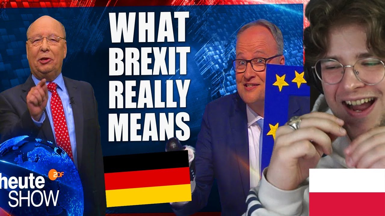 Polish Guy Reacts to German Comedy - This is what Brexit REALLY means! political comedy 