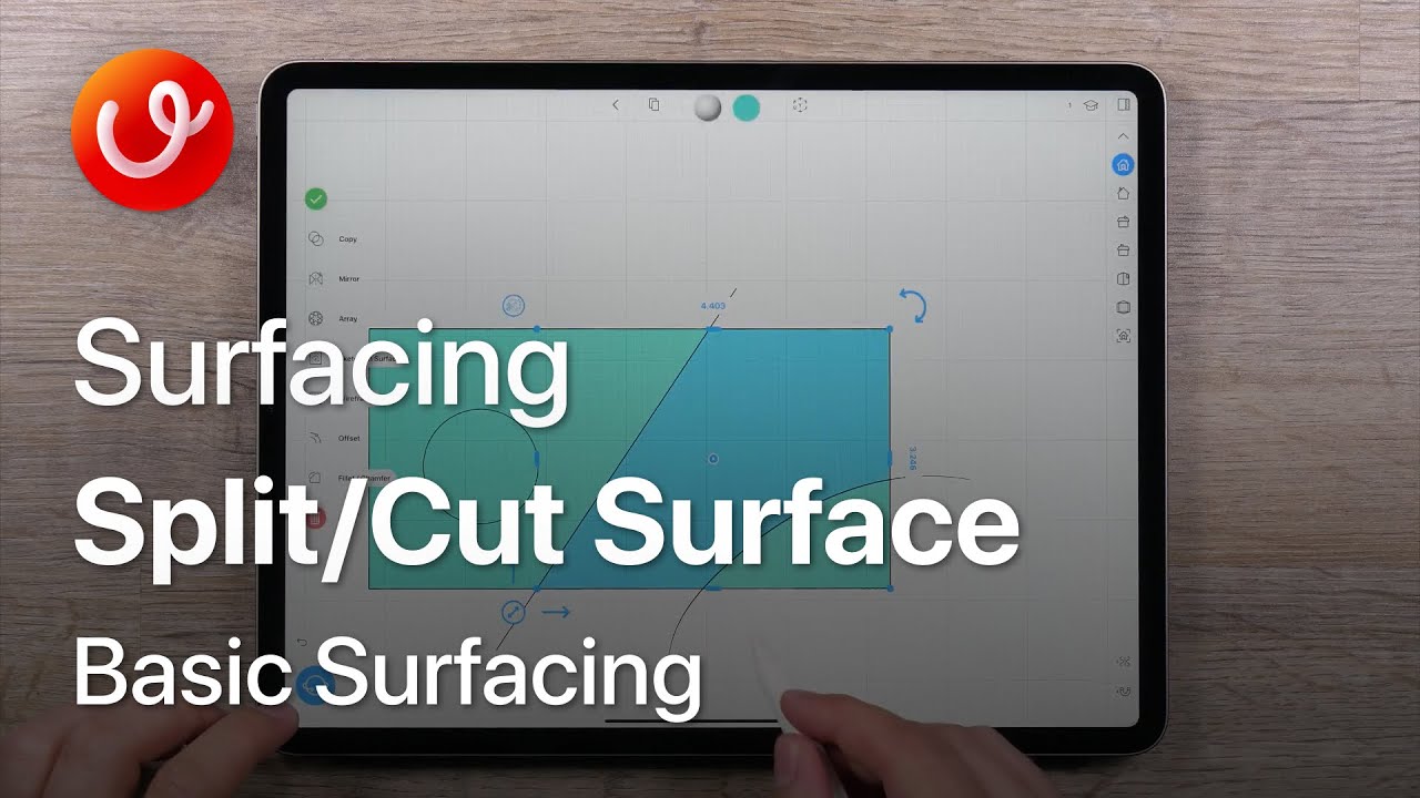 uMake Help - Split/Cut Surfaces