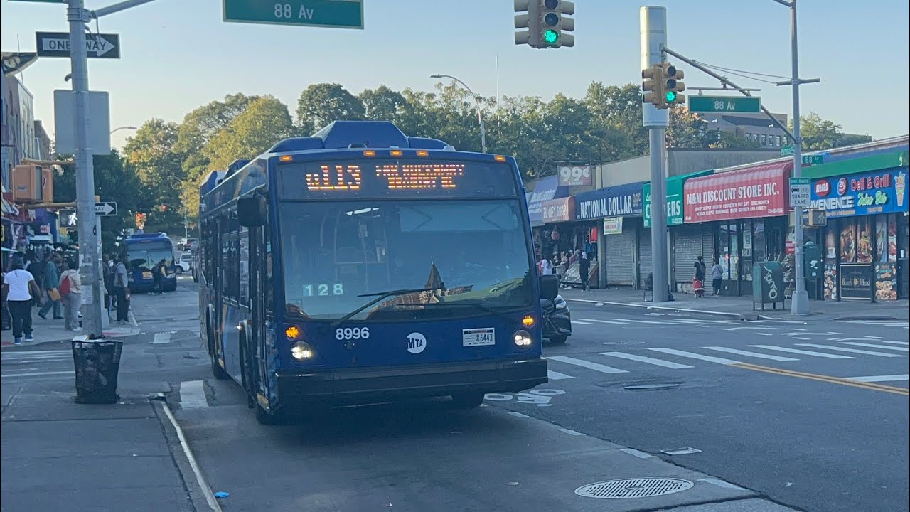 *FULL RIDE* 2023 Novabus LFS #8996 Q113 Limited Ride from Jamaica to Far Rockaway-Seagirt Blvd