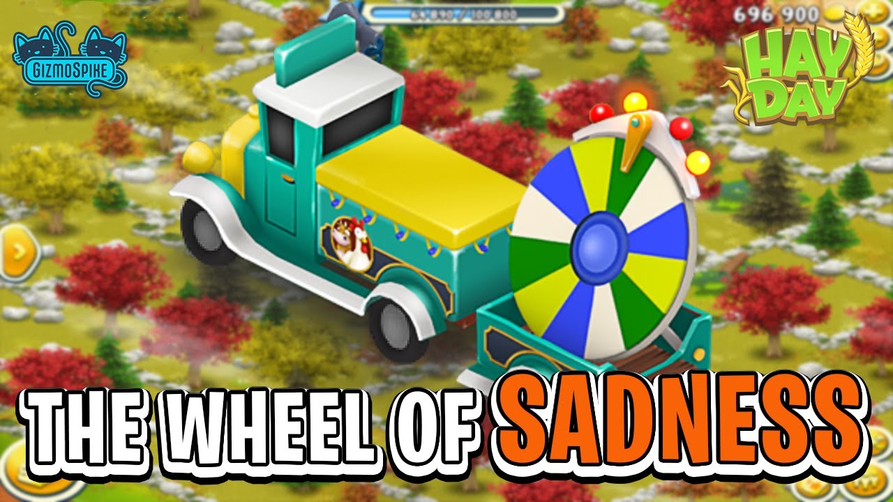 Hay Day-Spending Diamonds on the Wheel of Fortune!!