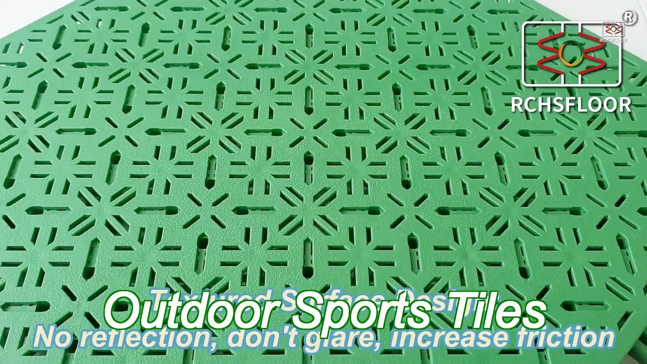 Outdoor Interlocking Pickleball Tennis Badminton Court Floor Tiles Mat Sports Flooring