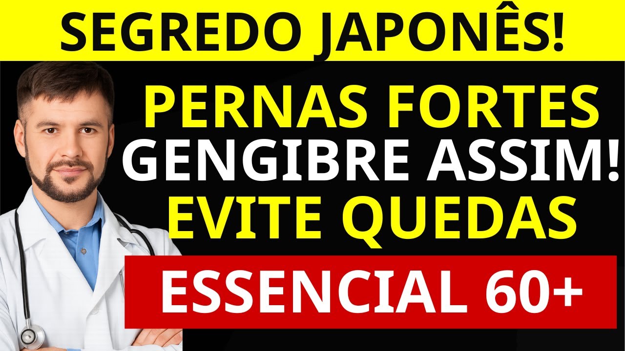O Segredo Japonês Que ELIMINA a Fraqueza nas Pernas e PREVINE Quedas Graves | Saúde do idoso