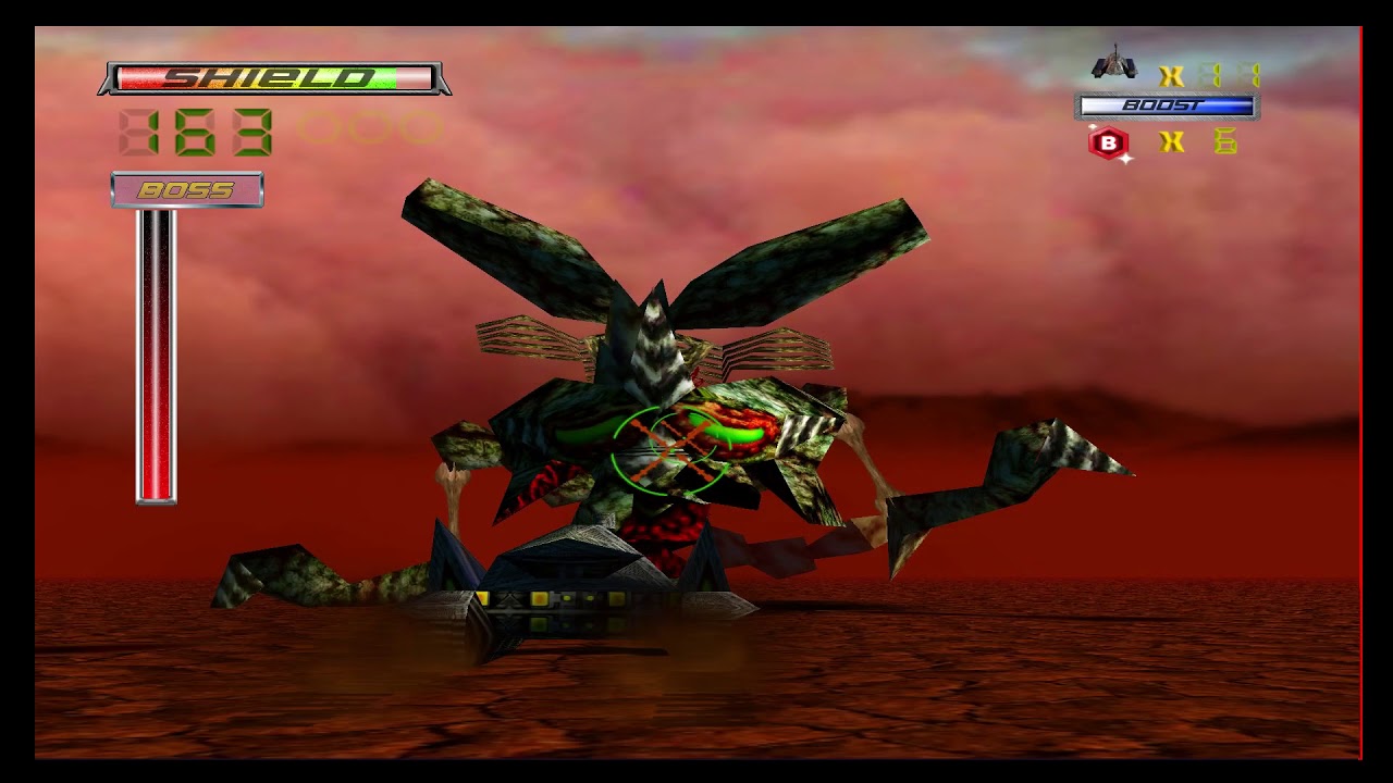 Star Fox 64 (Lylat Reloaded) Boss Rush Easy Route
