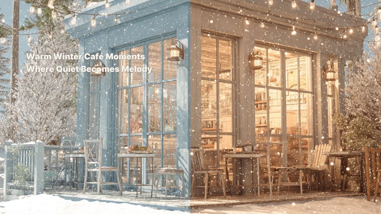 [café] ❄️ Warm Winter Café Moments (Part. 2) – 고요한 겨울 공기에 번지는 감성 멜로디 | 心に静かに広がる冬の音色