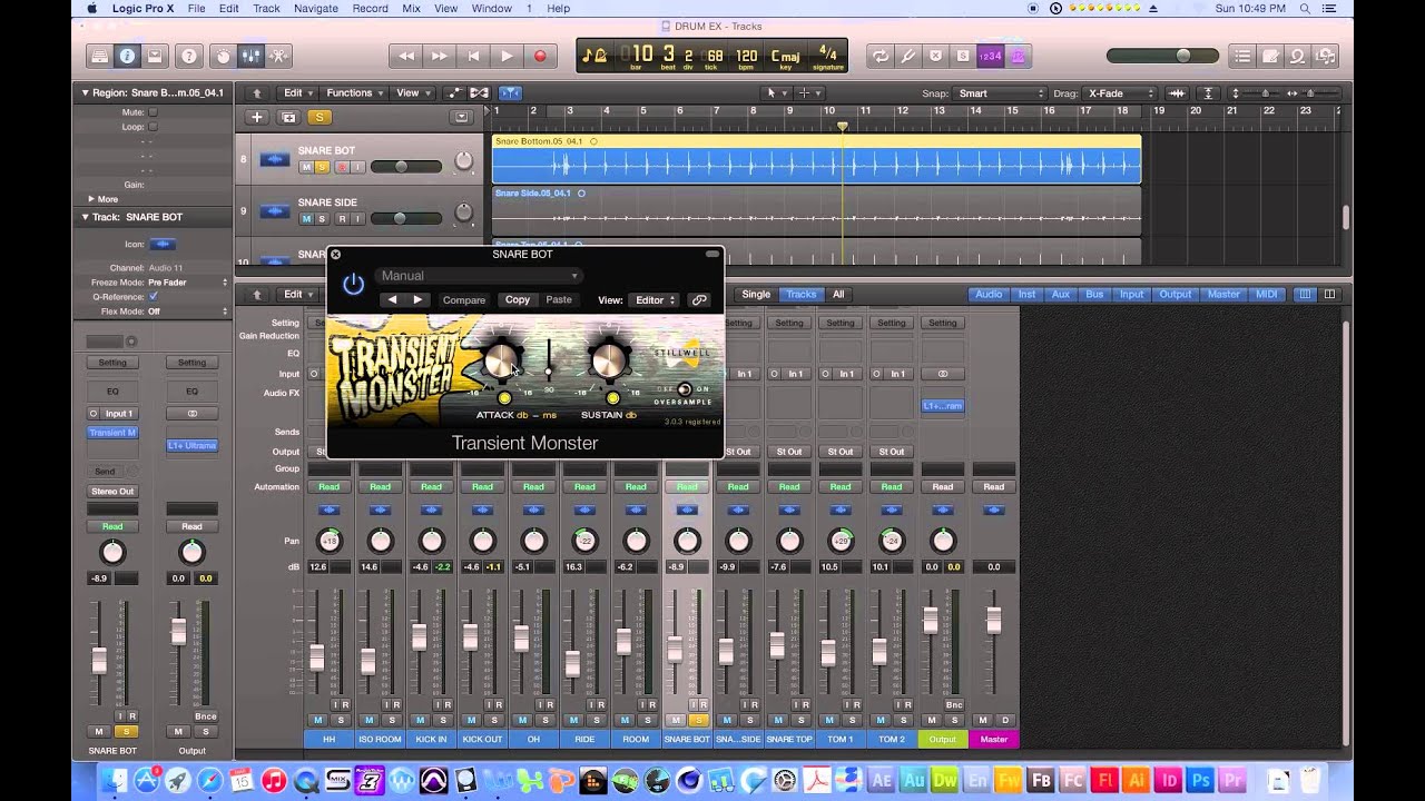 Tutorial and Review - Stillwell Transient Monster for Mixing Drums