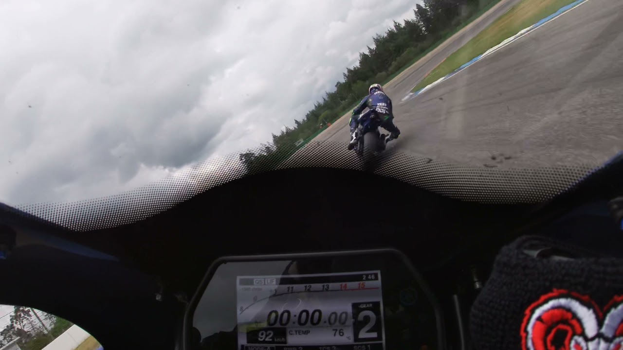 Ein Paar Runden mit Marvin Fritz #7 5.6.21 mit MSC Rheintal Hockenheim IDM Kurs (schnellste Gruppe)