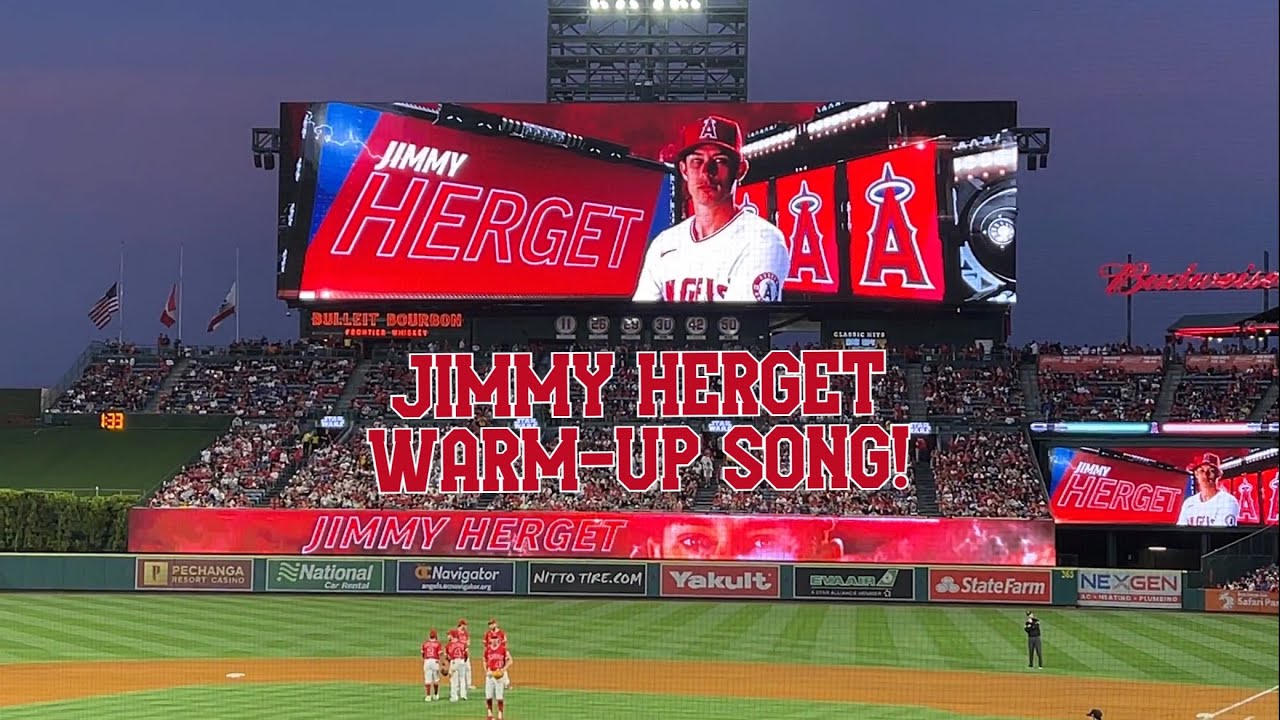 2022 JIMMY HERGET WARM-UP SONG! | 2022 Angels Baseball!