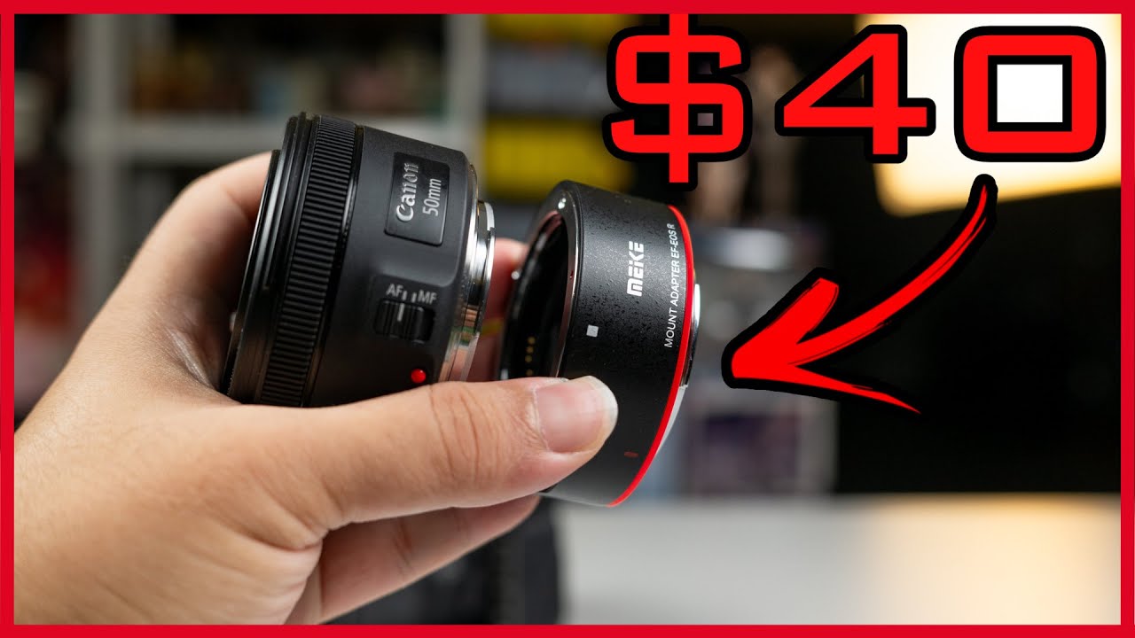 $40 Meike EFTR-A Canon EF to RF Adapter: What's the Catch?