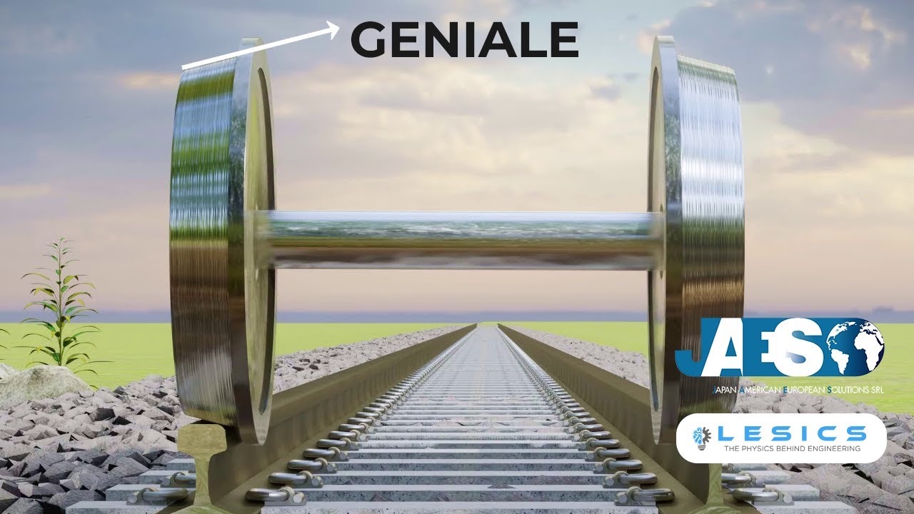 L' affascinante ingegneria dietro la FORMA delle ruote dei treni!