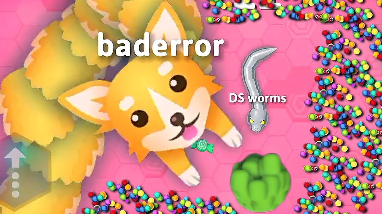 Sweet Snakes 👍🐍 😱Epic Snake io gameplay🐍  New look Silver snake 🐍DS worms biggest snake killing