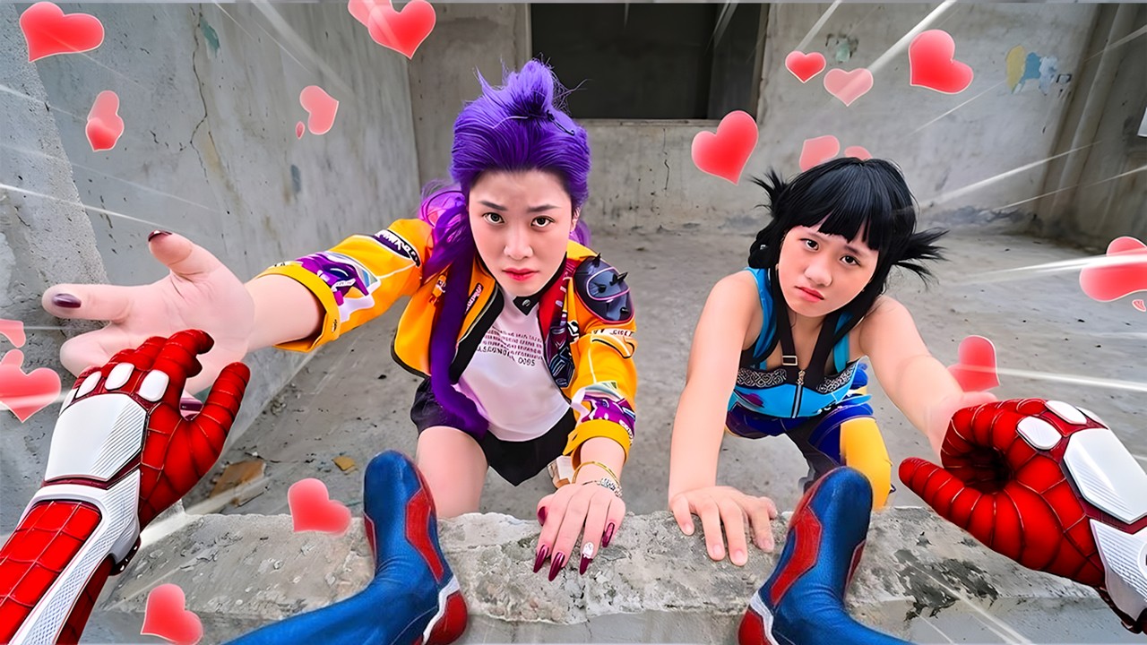 Spider-Man Bros Can’t Escape Crazy K-POP Girls Love (POV Romantic Funny Drama)