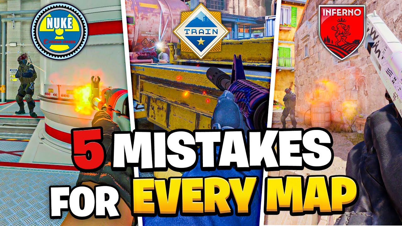 5 MISTAKES You Are Making on EVERY MAP in CS2