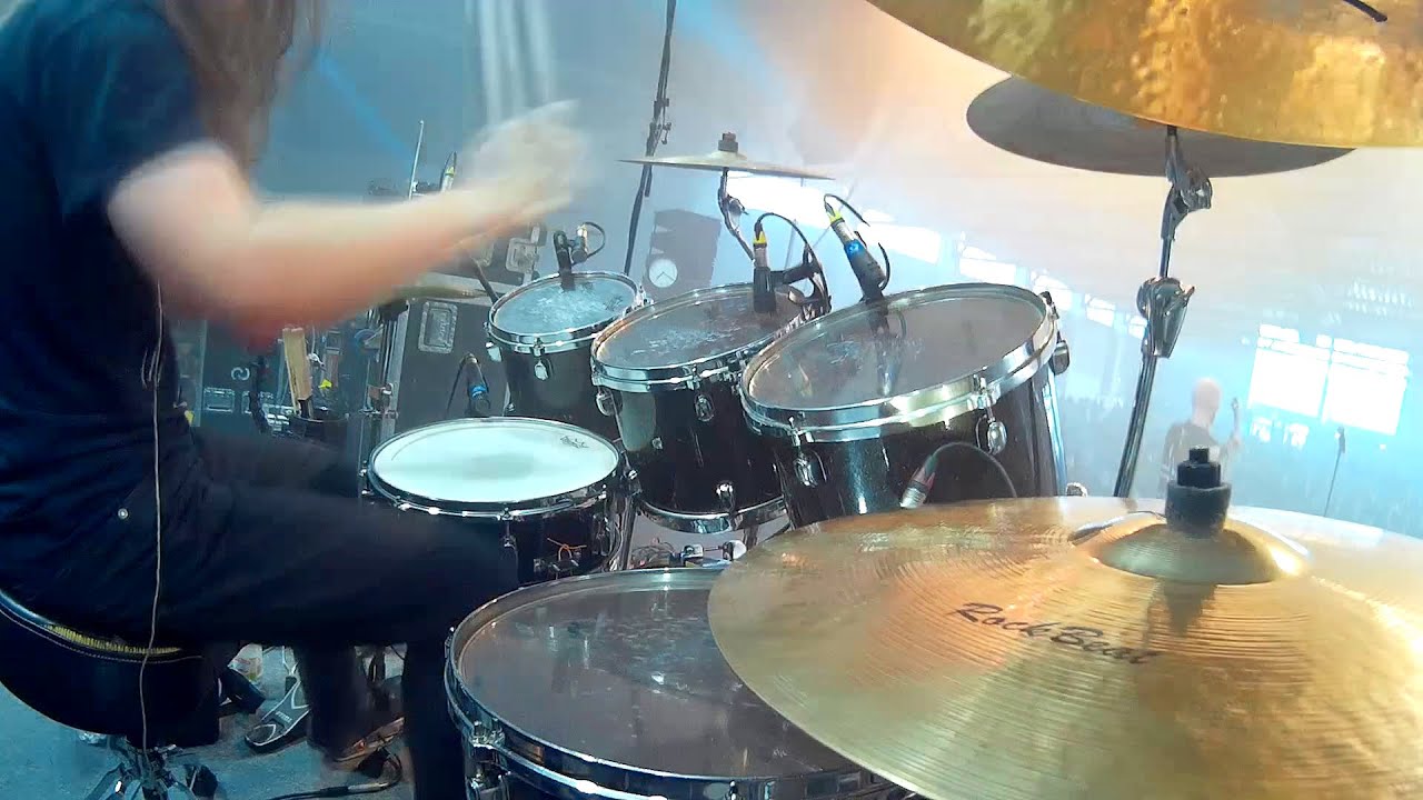 Live Drumcam - Keep Of Kalessin - Dark Divinity - Wanja [Nechtan] Gröger