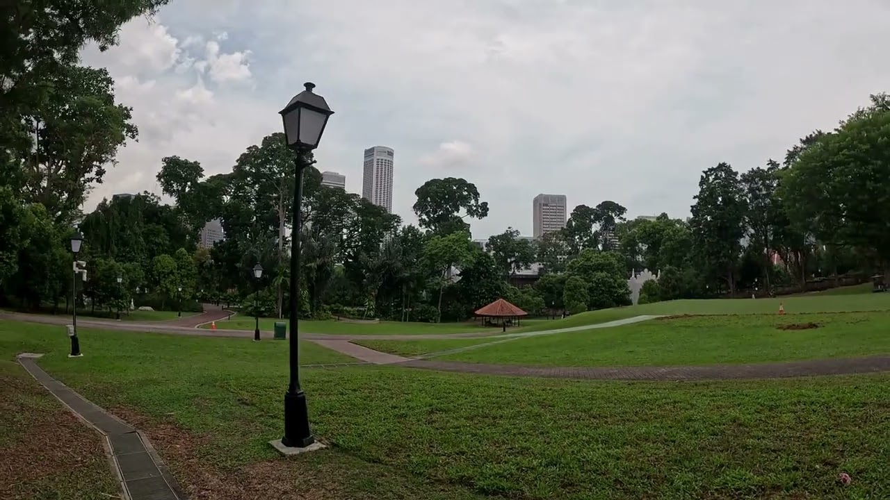 Christian Cemetery at Fort Canning Hill, Singapore