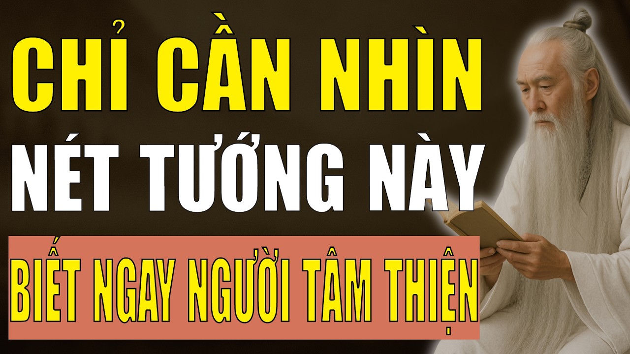 Cổ Nhân Tiết Lộ: Chỉ Cần Nhìn Nét Tướng Này Biết Ngay Người Có Tâm Thiện.