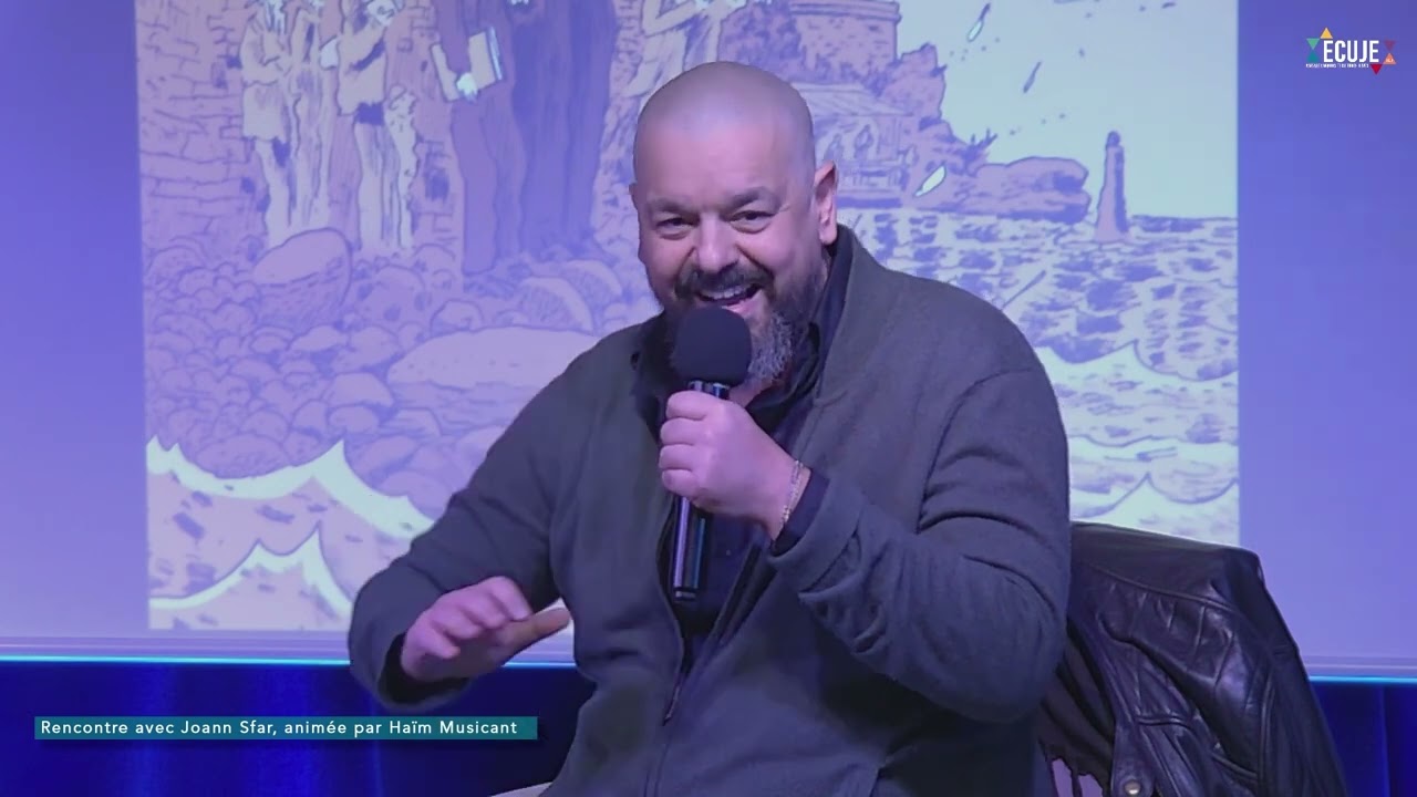 Rencontre exceptionnelle avec Joann Sfar pour son dernier ouvrage 