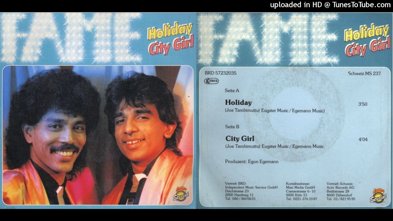 Fame - City Girl 1988 (7