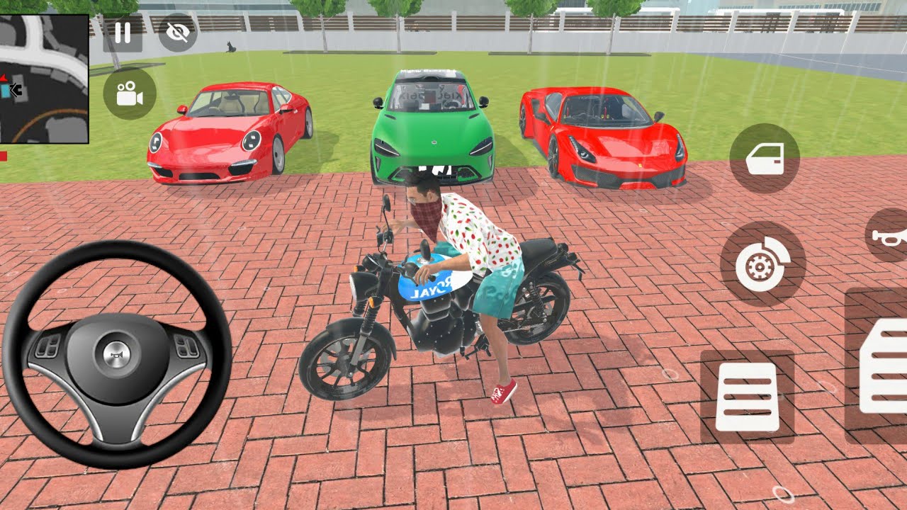 Franklin Buy 1️⃣ Porsche 1️⃣ xiomi car 1️⃣ Ferrari in Indian thept auto simulator Gameplay 🎮