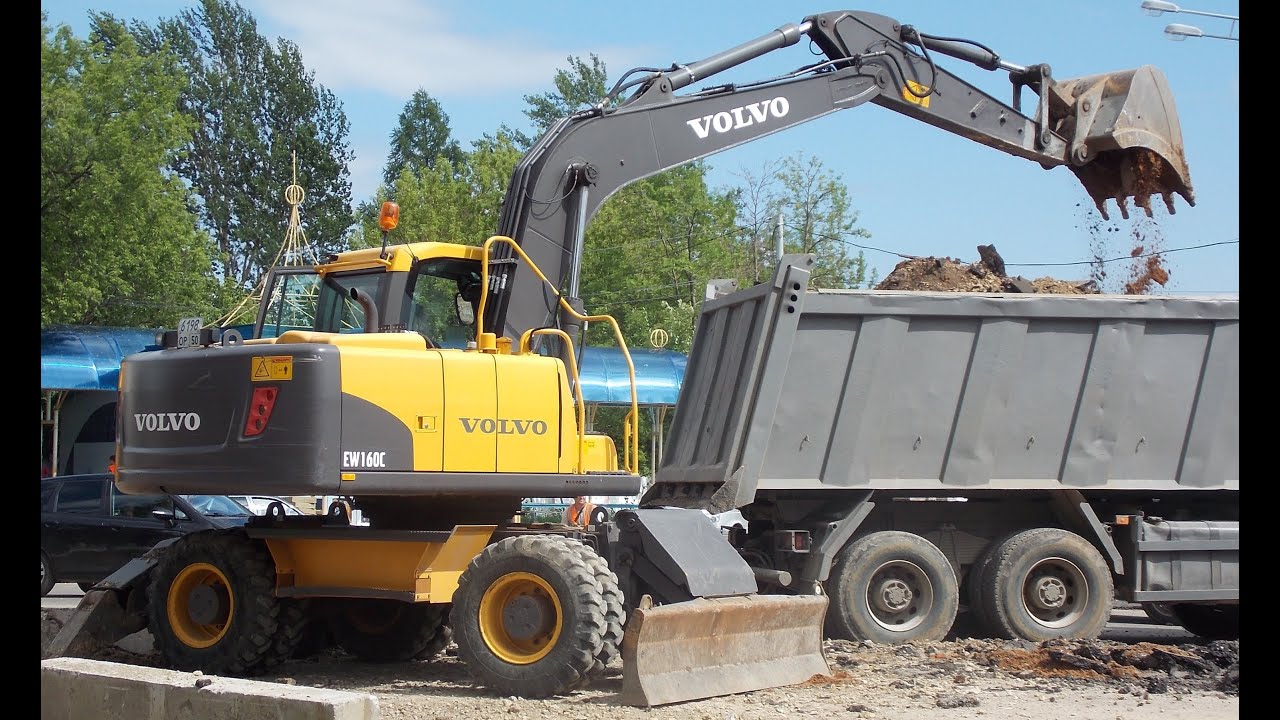 Volvo EW160C part 1