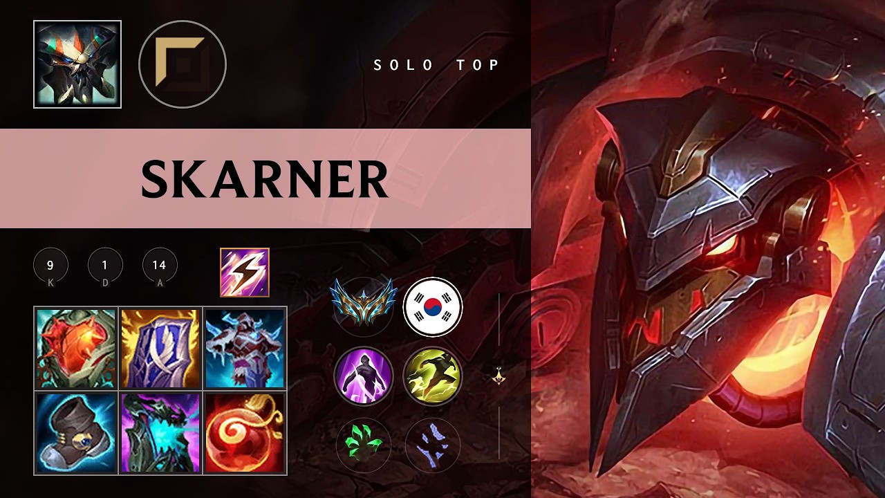 Skarner Top vs Jax - KR Challenger Patch 26.09