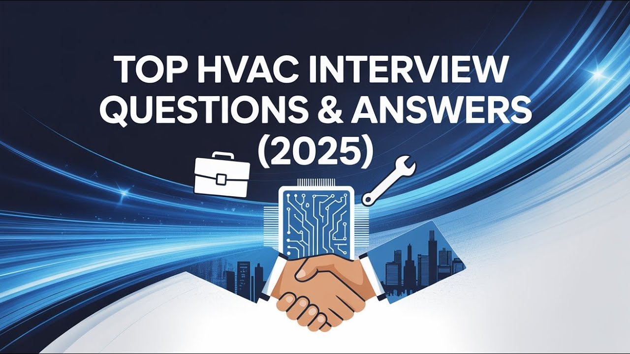 Top HVAC Interview Questions and Answers (2025)