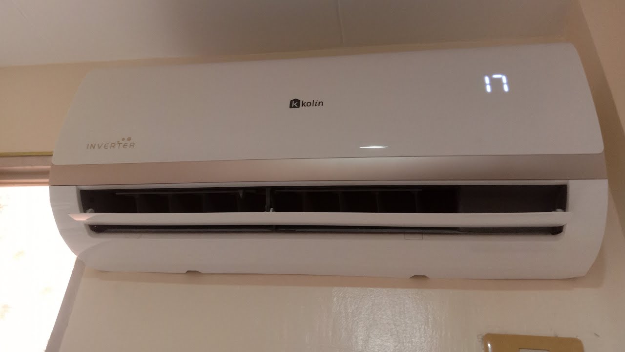 Kolin 1.5 HP Inverter Split Type AC Cleaning at Pasig City