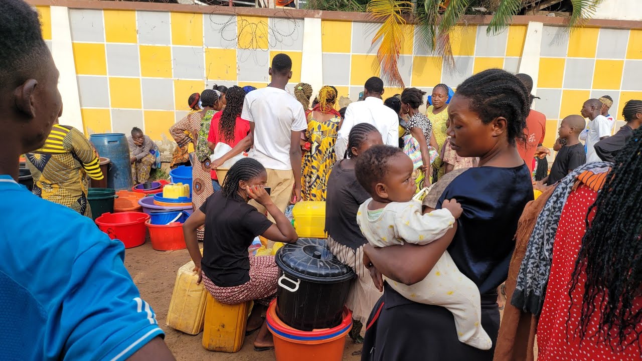 #Mbuji-Mayi est privé d'eau depuis maintenant deux mois.