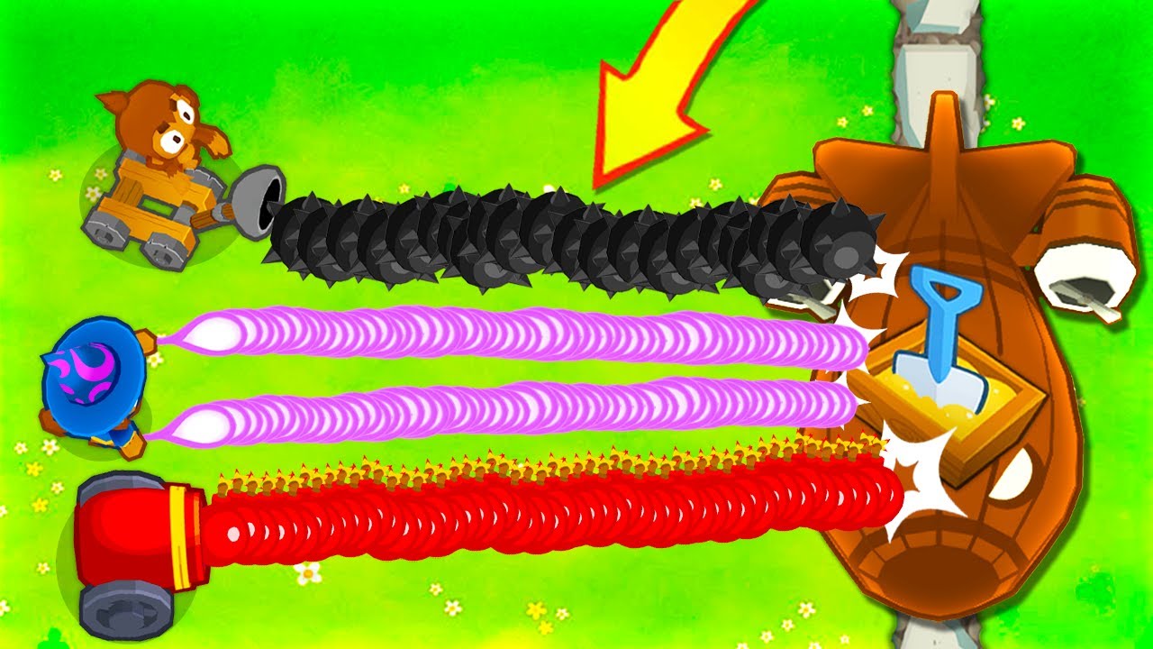 ИСПЫТАНИЕ Гиперзвукового Модификатора против Босса-Пустышки! (BTD 6)