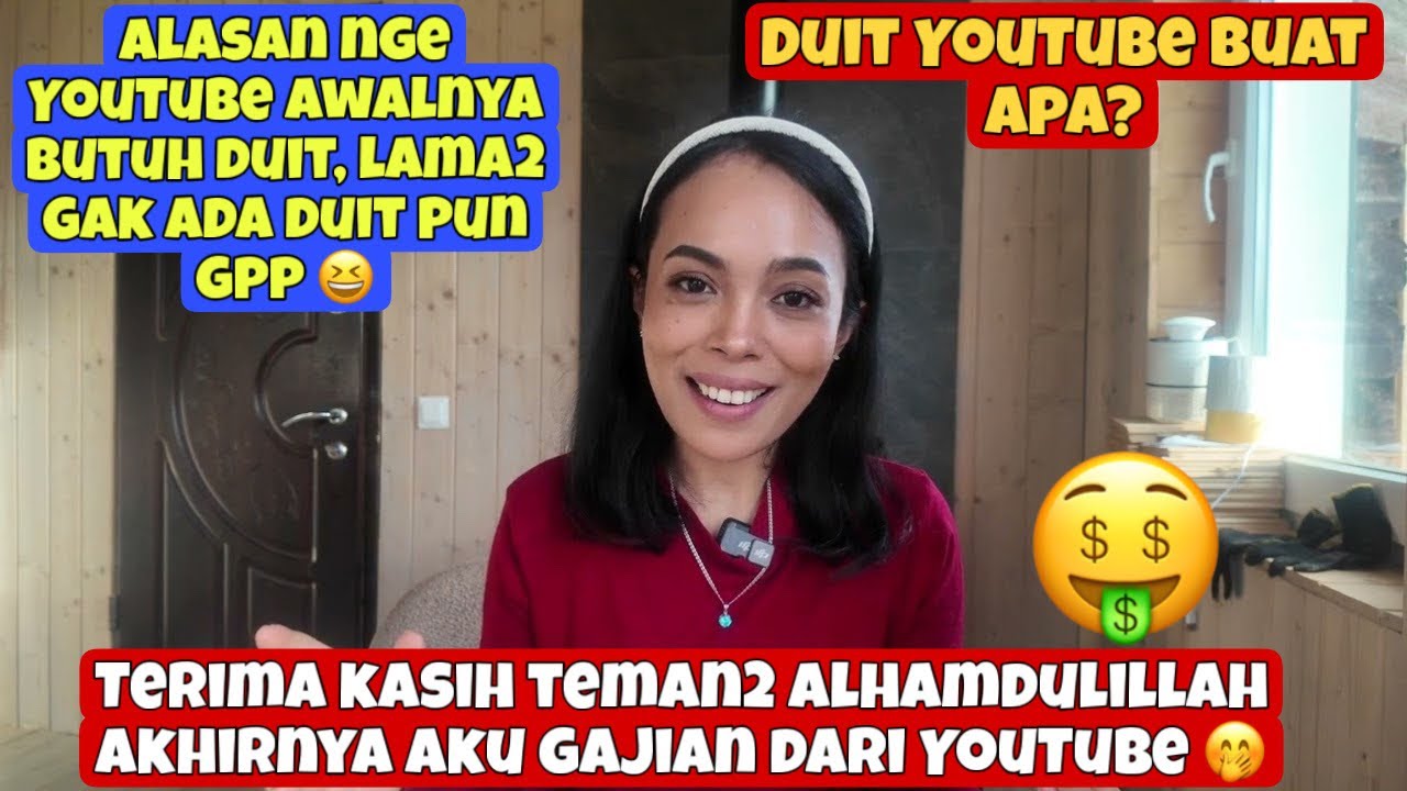 ALHAMDULILLAH!?  SETELAH NGEYOUTUBE BERTAHUN TAHUN AKHIRNYA GAJIAN JUGA || TERIMA KASIH TEMAN2 SEMUA