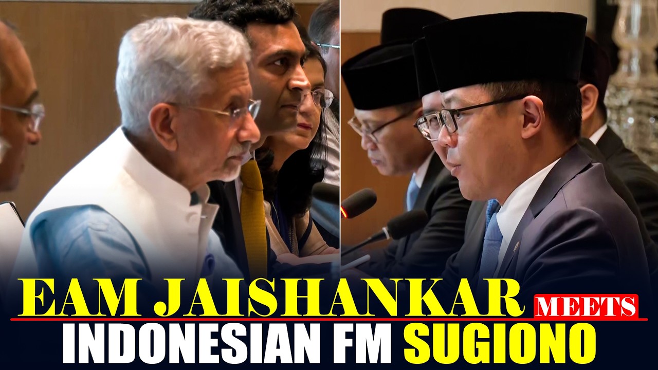WATCH LIVE: EAM Jaishankar remarks at 8th India-Indonesia Joint Commission Meeting |Sugiono | India