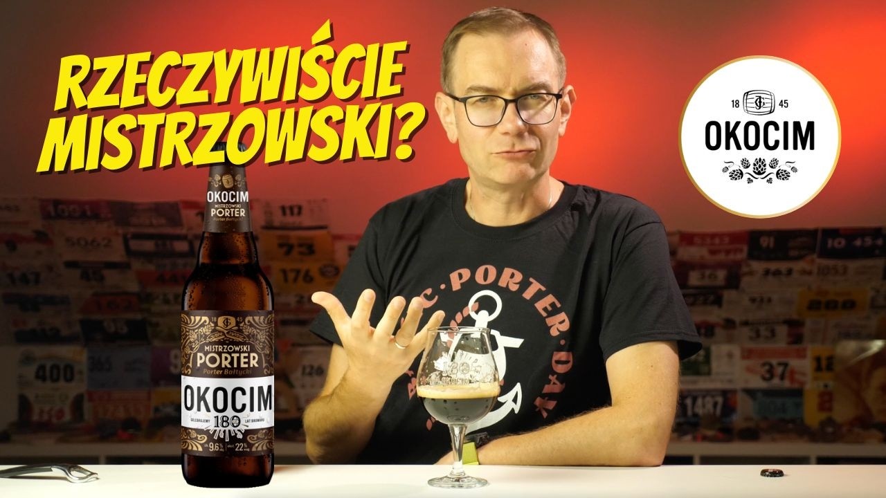 Okocim Mistrzowski Porter - Porter Bałtycki - Okocim (Carlsberg)