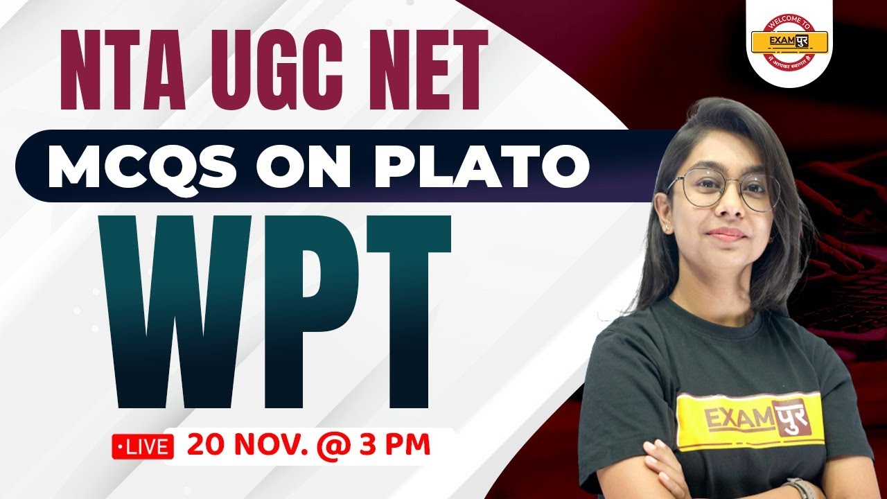 NTA UGC NET 2022 | WESTERN POLITICAL THOUGHT | MCQs ON PLATO | POLITICAL SCIENCE BY SANSKRITI MAM