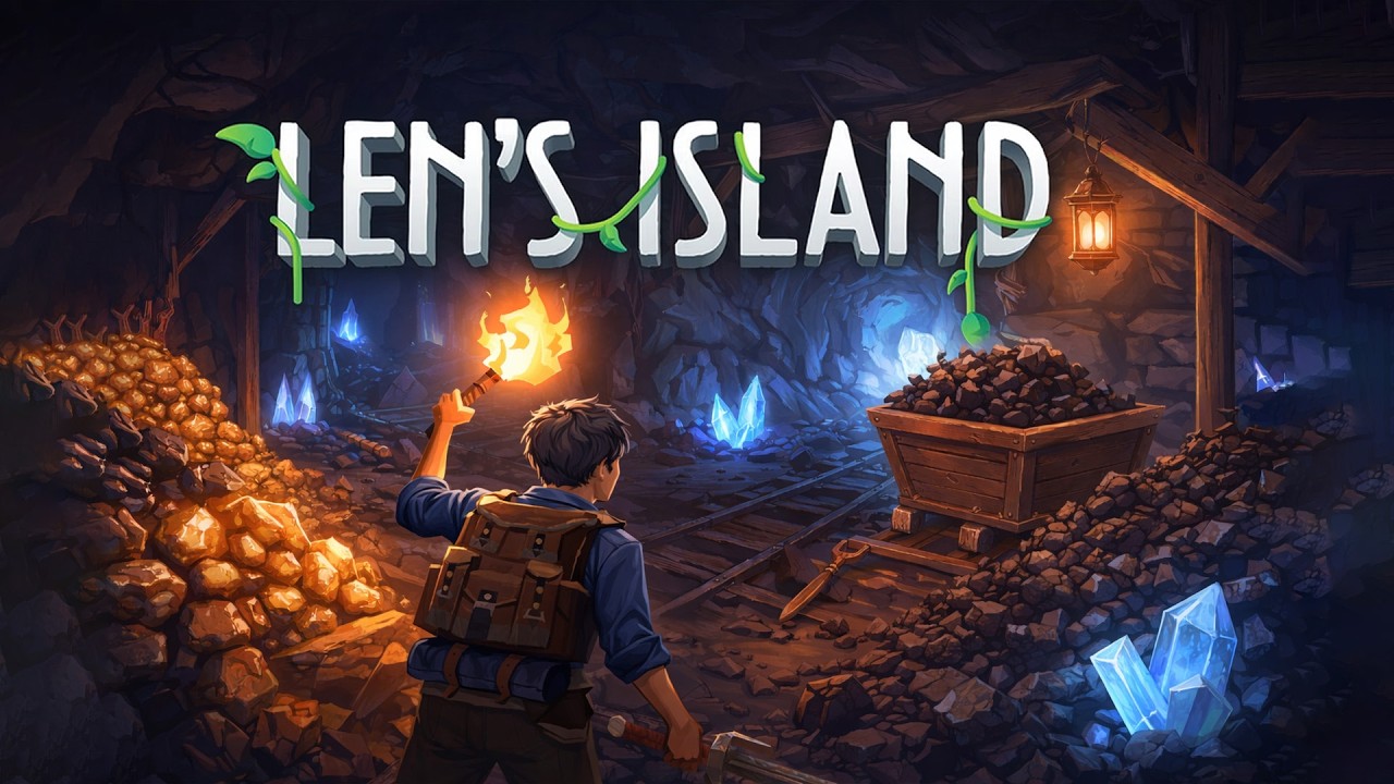 Erste Mine, echte Gefahren & viel Loot 🏝️ Len’s Island