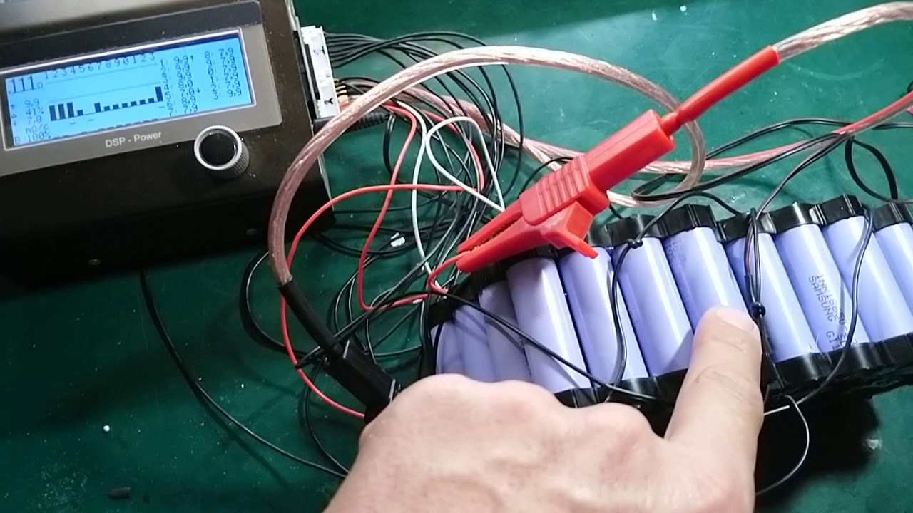 Test pojemności baterii Bionx.