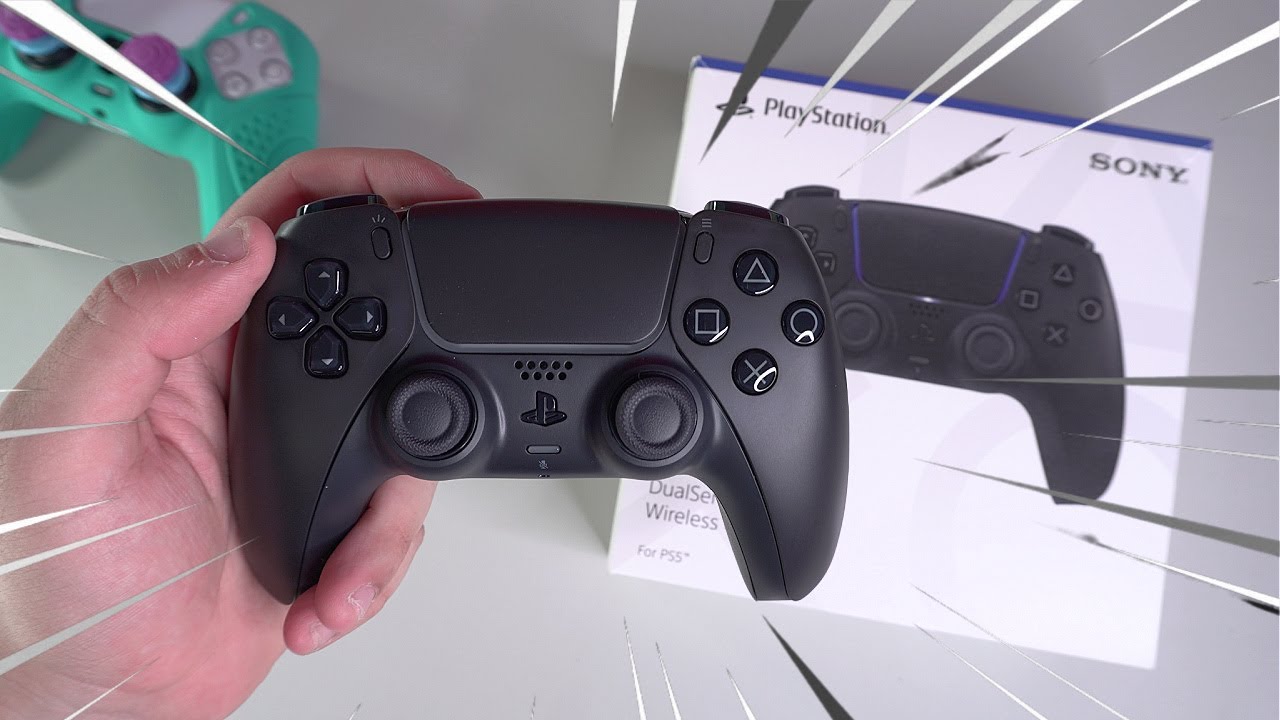 Распаковка НОВОГО контроллера PS5 Dualsense цвета MIDNIGHT BLACK!!