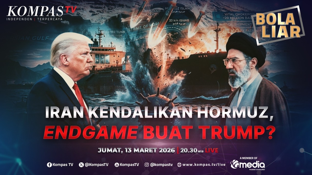 LIVE - Iran Kendalikan Hormuz, Endgame Buat Trump? | BOLA LIAR