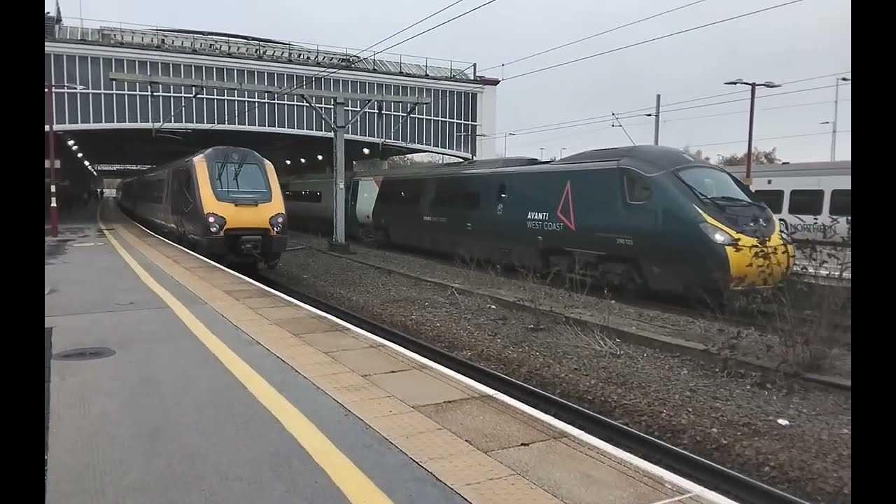 Trains at: Stoke-on-Trent, WCML | 07/11/2025 | Featuring: 390119 'Progress'