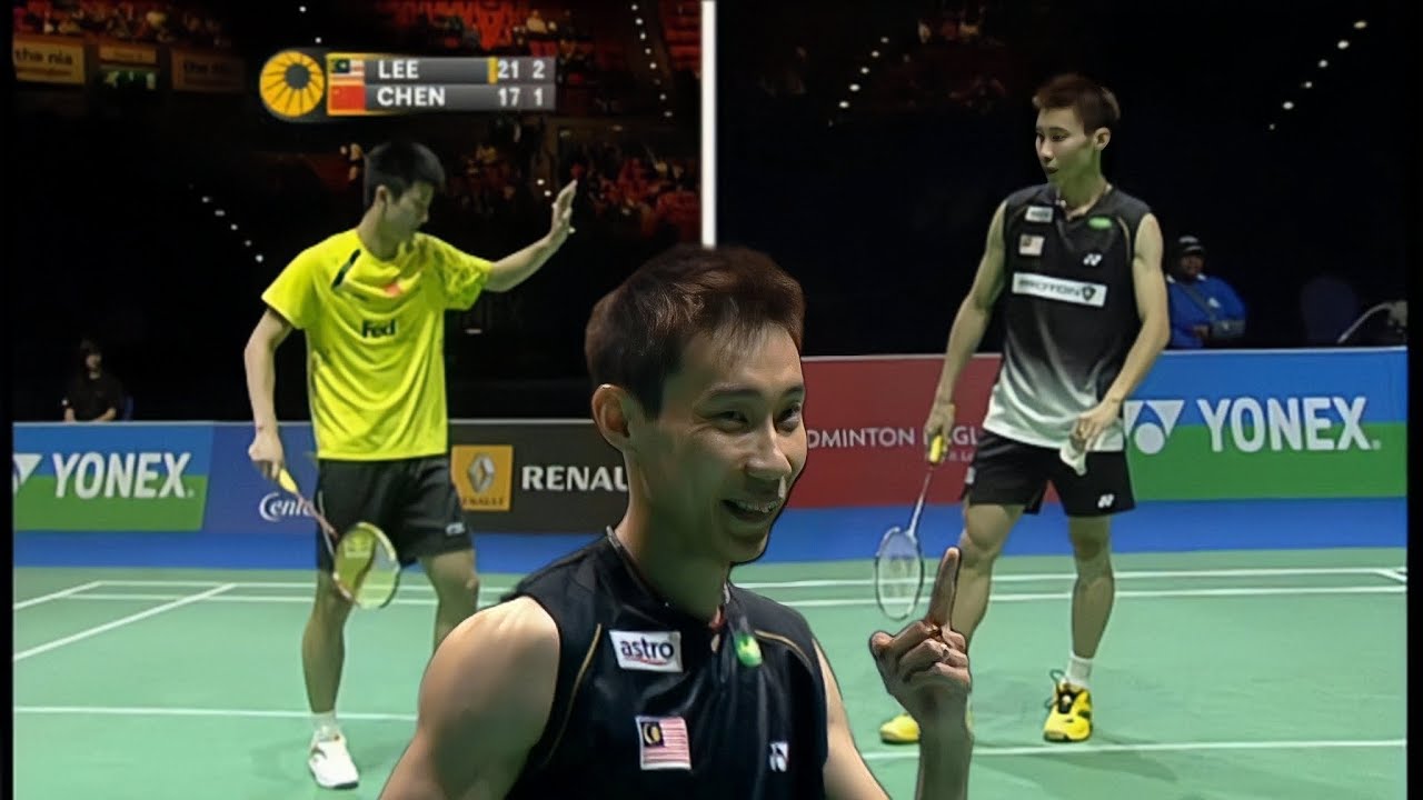 【1080P50FPS】- MS - SF - Lee Chong Wei vs Chen Long - 2011 All England Open