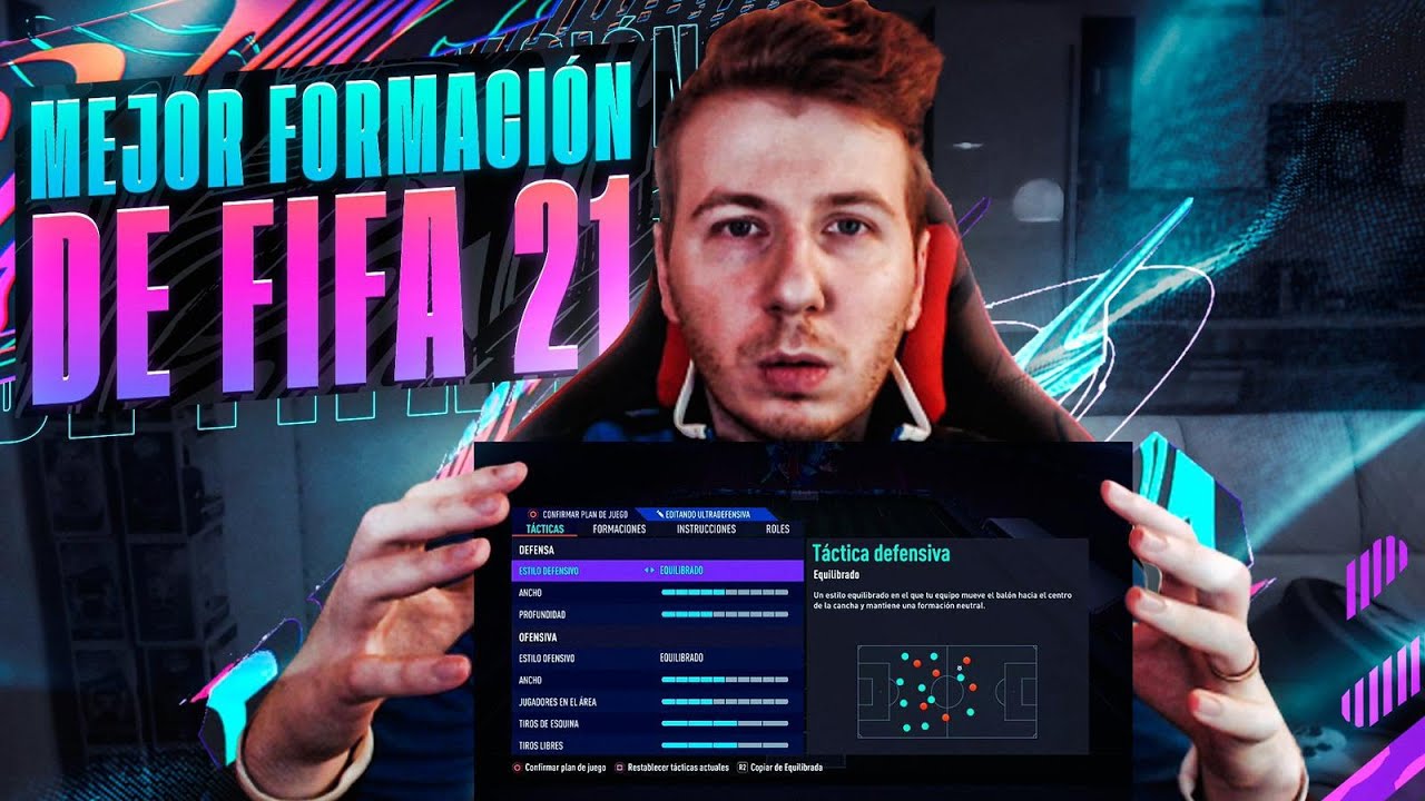 FIFA 21 La Mejor Formacion Y Tacticas Para Ganar Mas Partidos  - Mejores Formaciones Para Atacar